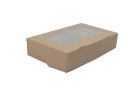 Картонный контейнер с окном 170/70/40 500мл (самосборный Tabox 500)